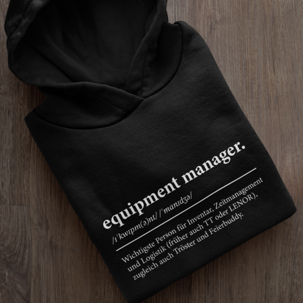 equipment manager - Unisex Kapuzenpullover Hoodie